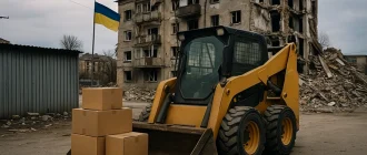 Малий бізнес в Україні під час війни — доставка продуктів і логістика на фоні зруйнованих будівель