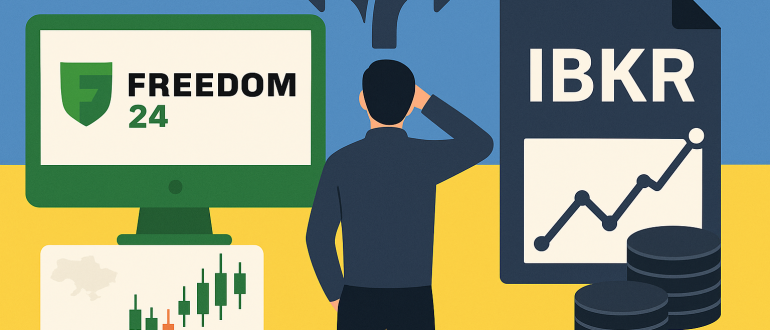 Порівняння брокерів Freedom24 та IBKR для українських інвесторів