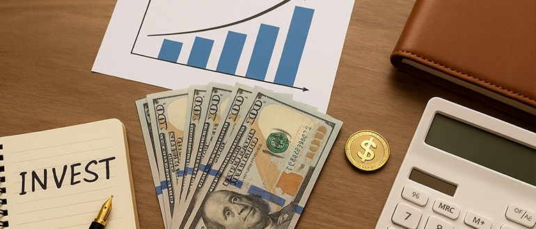 Інвестиції зі 100 доларів на місяць — гроші, графік зростання та калькулятор