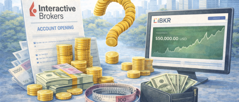 Мінімальний депозит в Interactive Brokers та стартова сума для інвестування