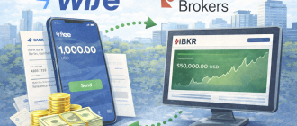 Переказ коштів з Wise на Interactive Brokers для поповнення інвестиційного рахунку