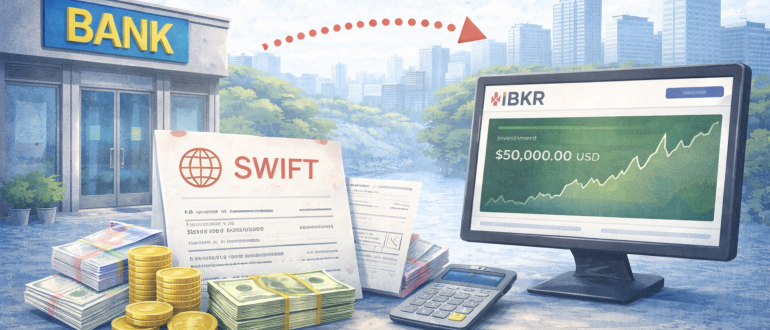 SWIFT-переказ з українського банку на рахунок Interactive Brokers для поповнення інвестицій