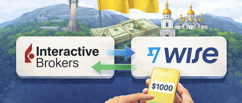 Які способи поповнення Interactive Brokers доступні з України