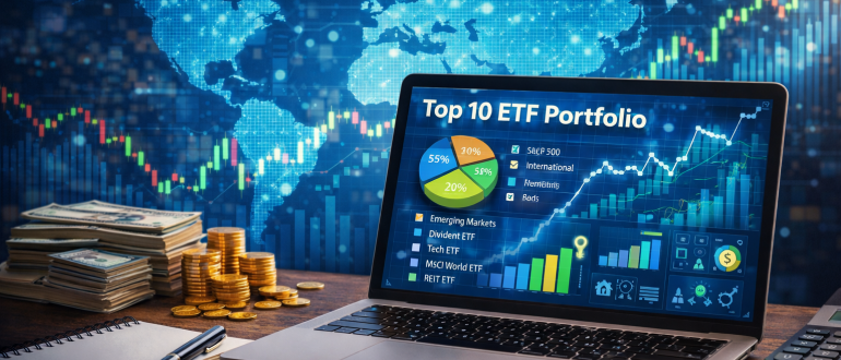 Топ-10 ETF для довгострокових інвестицій у 2026 році