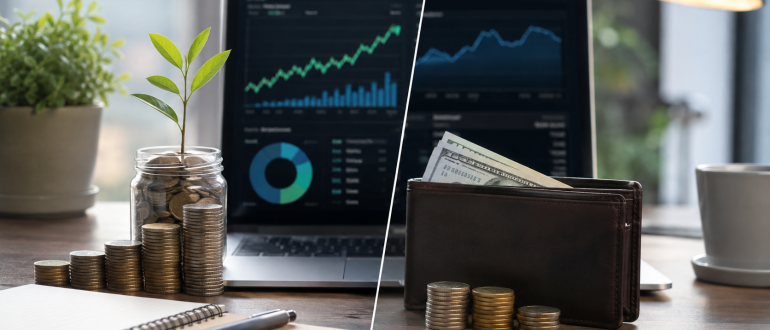 Порівняння накопичувального та дивідендного ETF