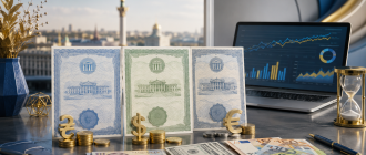Порівняння ОВДП у гривні доларах та євро